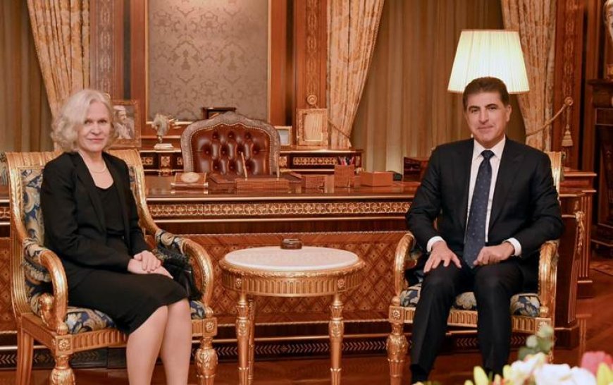 Başkan Neçirvan Barzani, Finlandiya Büyükelçisi ile Ortdaoğu'daki gelişmeleri görüştü
