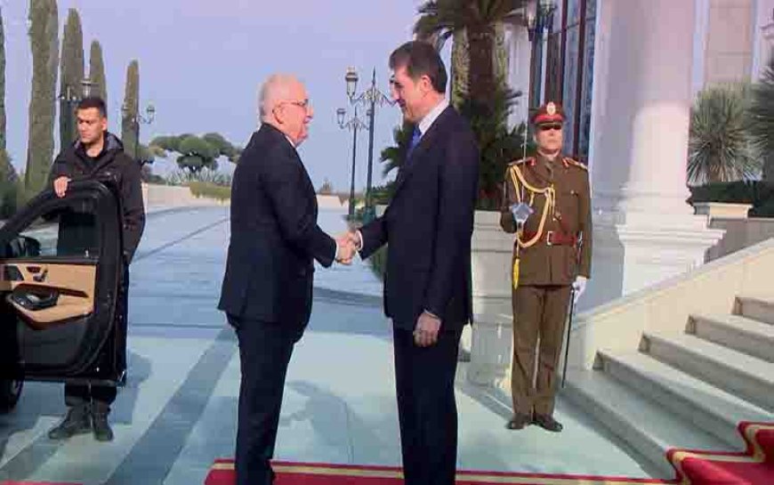 Başkan Neçirvan Barzani, Erbil'de Yaşar Güler'i kabul etti