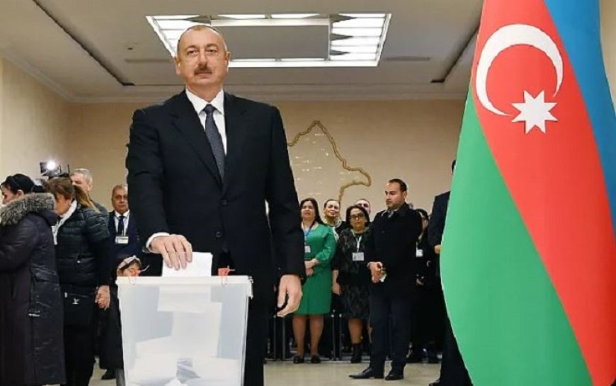 Azerbaycan'da seçim: Aliyev oyların yüzde 93,9'unu aldı