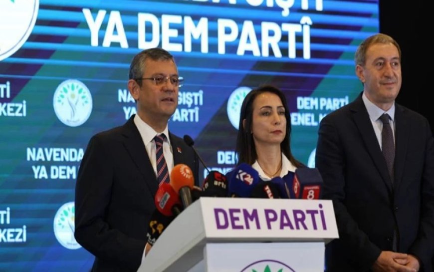 CHP ile DEM Parti'nin işbirliği görüşmelerinde iddia