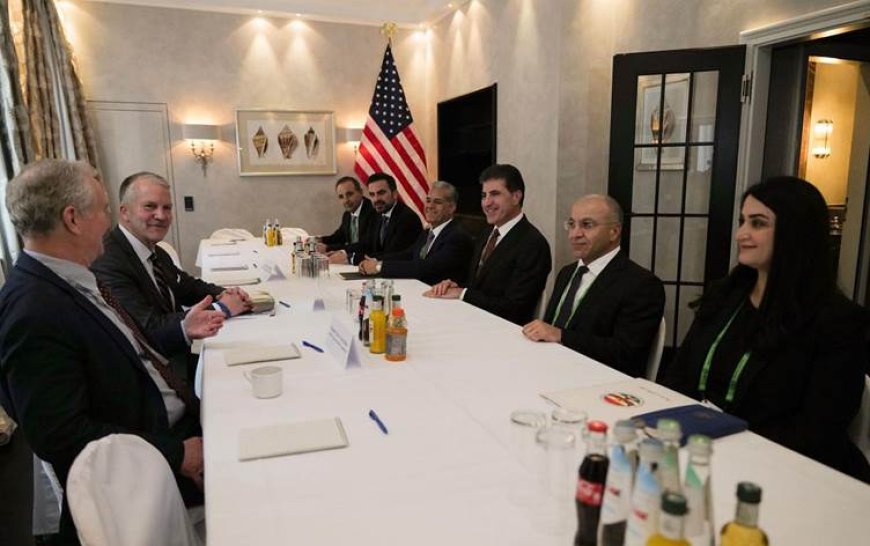Başkan Neçirvan Barzani ile ABD heyeti bir araya geldi