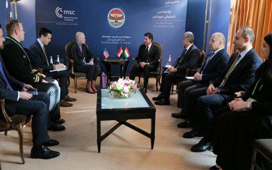 Neçirvan Barzani ile ABD Savunma Bakanı Yardımcısı Irak'taki güvenlik tehditlerini görüştü