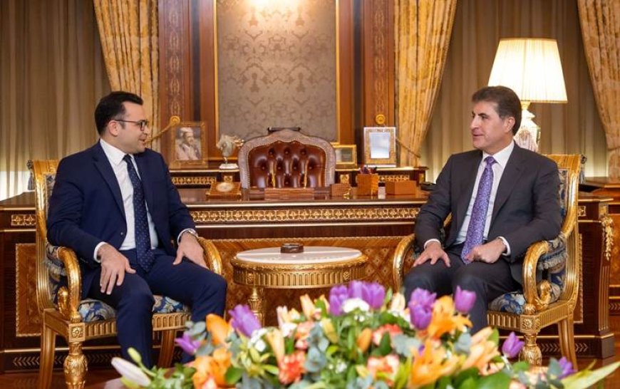 Türkiye'nin Erbil Başkonsolosu’ndan Başkan Neçirvan Barzani'ye veda ziyareti