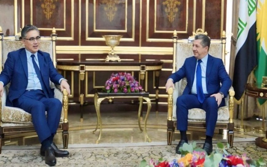 Başbakan, Japonya'nın Irak Büyükelçisini kabul etti