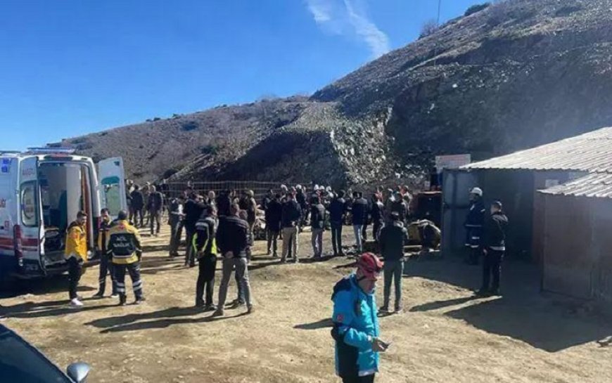 Elazığ'da maden ocağında göçük: Tüm işçiler kurtarıldı