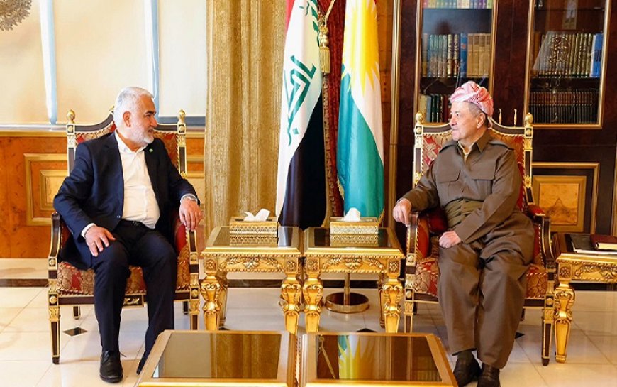 HÜDA PAR lideri Yapıcıoğlu, Başkan Barzani’ye başsağlığı diledi