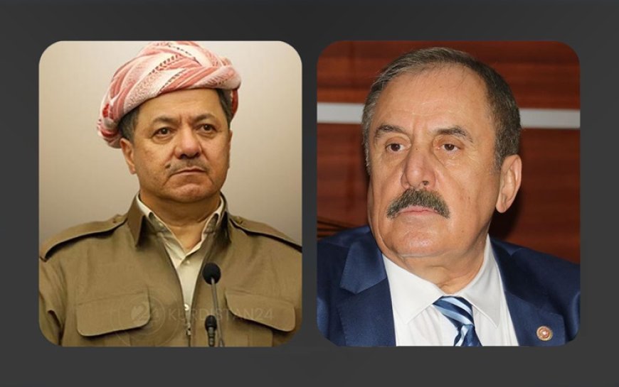 Salim Ensarioğlu’dan Başkan Barzani’ye taziye mesajı
