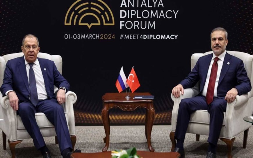 Türkiye Dışişleri Bakanı Hakan Fidan, Rusya Dışişleri Bakanı Sergey Lavrov ile görüştü