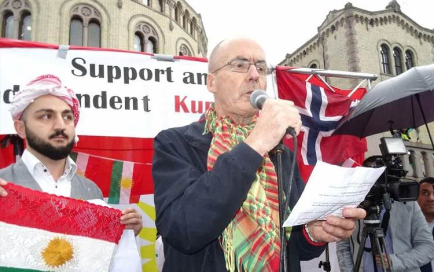 Kürt dostu Erling Folkvord hayatını kaybetti