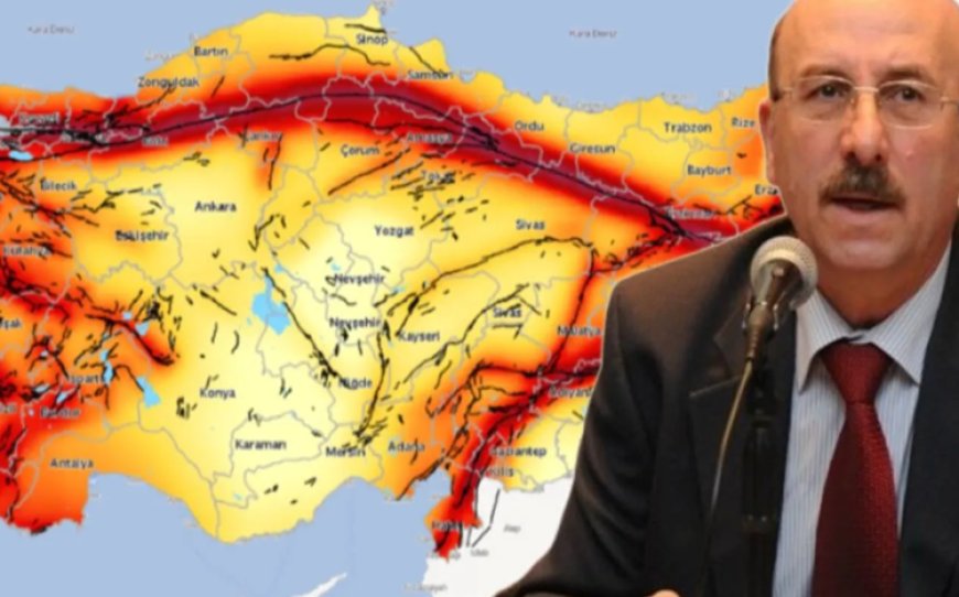 Deprem uzmanı Okan Tüysüz, harita paylaştı: Ülke devamlı sallanıyor