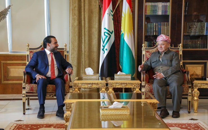Başkan Barzani ve Muhammed Halbusi Irak'taki siyasi durumu görüştü