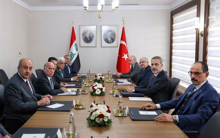 Türkiye- Irak zirvesi sonrası 7 maddelik bildirge