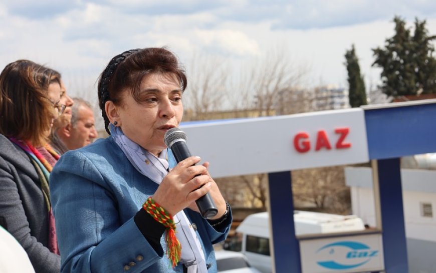 Leyla Zana Siverek'te konuştu: Büyük hedefimiz yeni bir yaşam inşa etmek