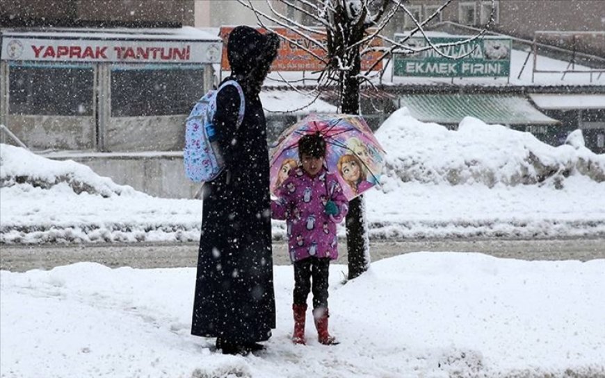 Bitlis'te eğitime kar engeli!