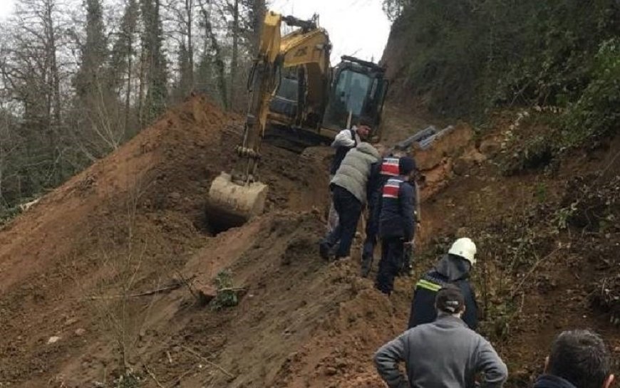 Trabzon'da toprak kayması: 3 İşçi hayatını kaybetti
