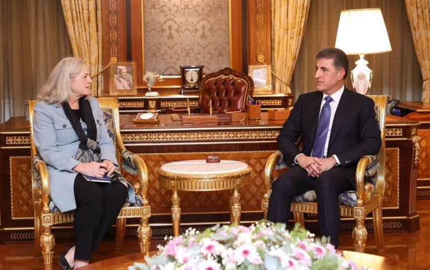 Başbakan Neçirvan Barzani ile ABD’nin Bağdat Büyükelçisi Kürdistan seçimlerini görüştü