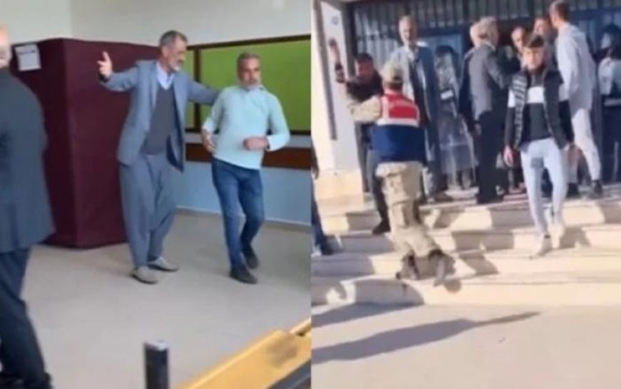 Urfa'da ‘toplu oy’ kullanma gerginliği: Oy verme işlemi durduruldu