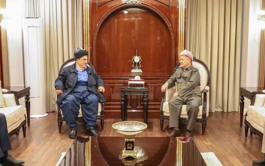 Başkan Barzani, Kürdistan Sosyal Demokrat Partisi Başkanı ile görüştü
