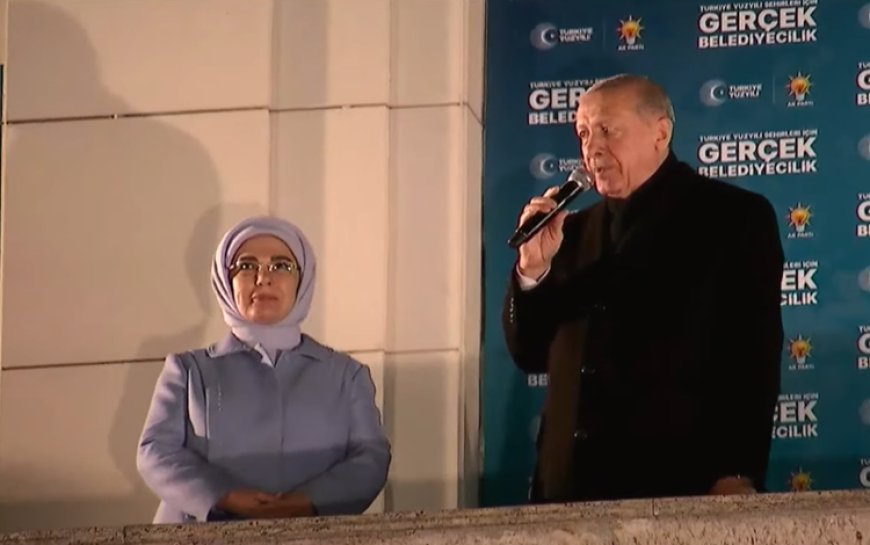 Erdoğan'dan seçim sonuçlarına ilişkin ilk açıklama
