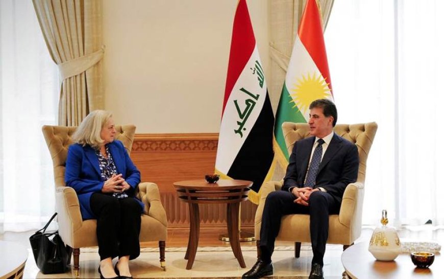 Başkan Neçirvan Barzani ABD ve Fransa büyükelçileriyle görüştü