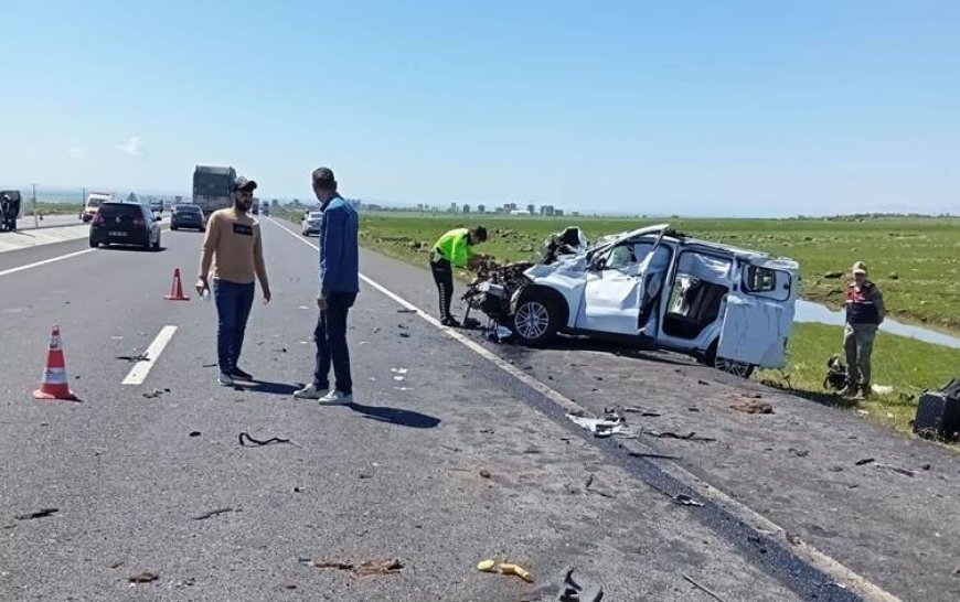 Urfa'da feci kaza: 2 ölü, 5'i ağır 6 yaralı