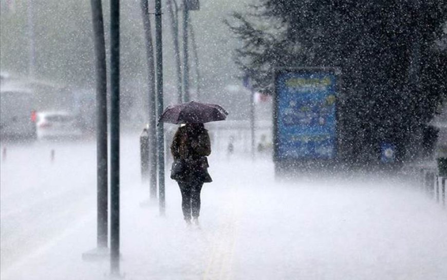 Meteoroloji'den birçok kente sağanak uyarısı