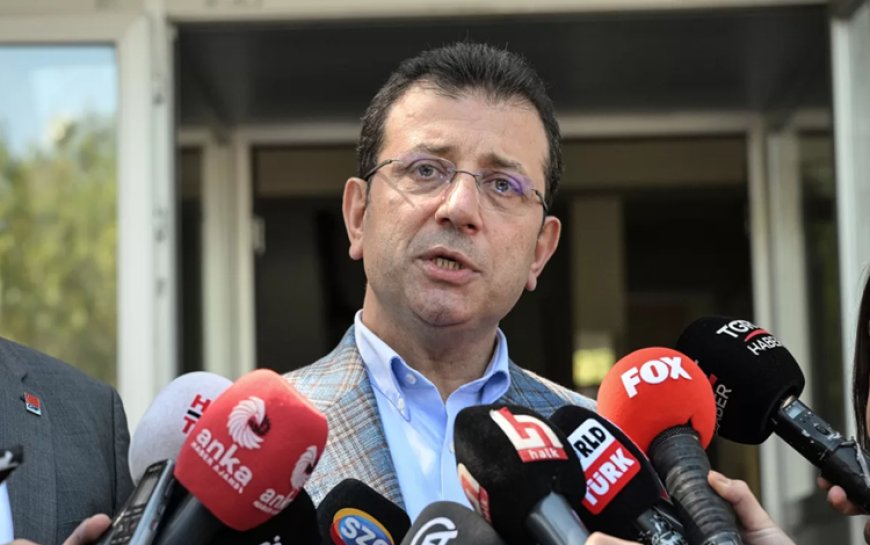 Ekrem İmamoğlu: 'Selahattin Demirtaş’ı, Ahmet Türk’ü mahkum ettirmek bu ülkeye bir şey kazandırmaz'