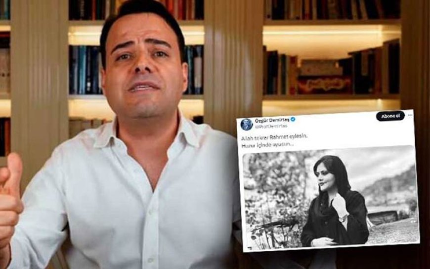 Özgür Demirtaş’tan Jina Emini’li paylaşım