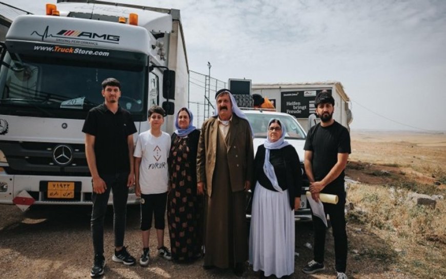 80 Ezidi Ailesi Şengal'e Geri Döndü