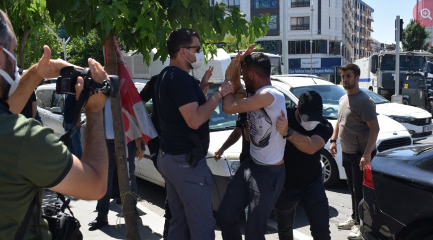 Batman'da kayyım protestosu: Gözaltılar var