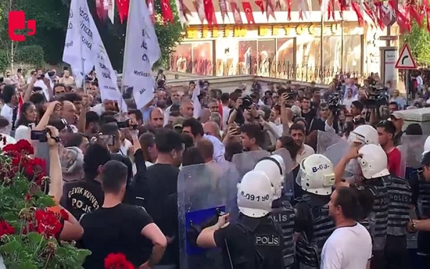 İstanbul’daki kayyım protestosuna gözaltı