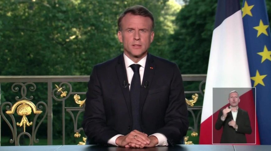 Fransa Cumhurbaşkanı Macron Meclis'i feshederek erken seçim kararı aldı