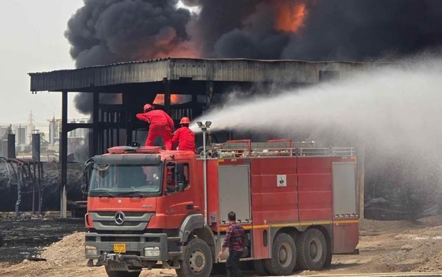 Erbil: Petrol rafinerisinde çıkan yangın 20 saat sonra kontrol altına alındı