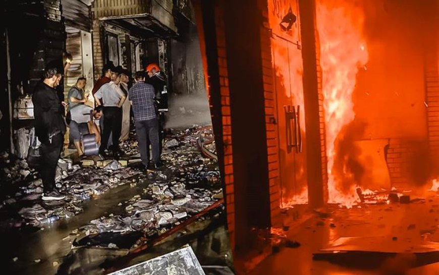 Erbil'de, yangın çıkaran çok sayıda kundakçı tutuklandı