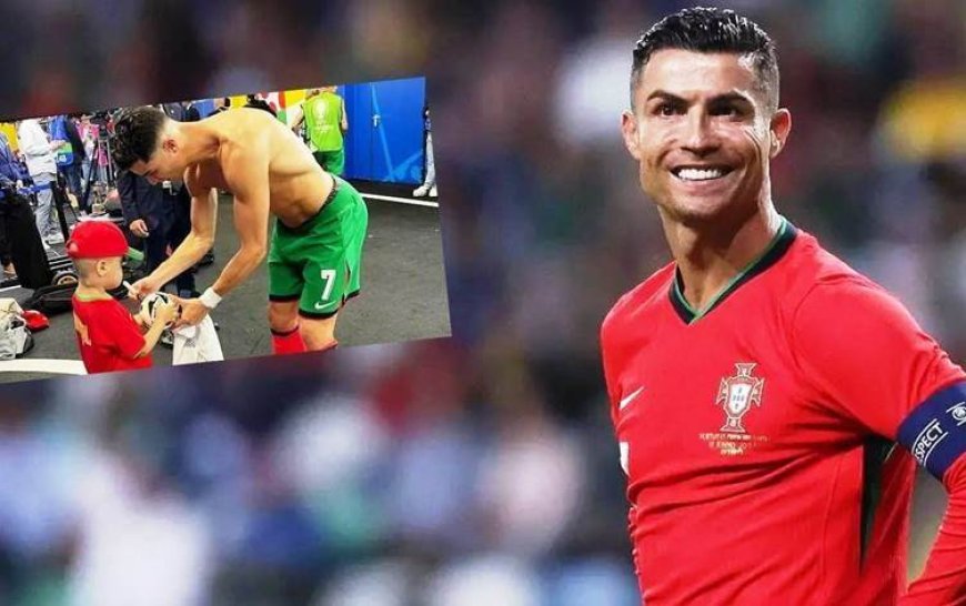 Ronaldo, 4 yaşındaki Rojavalı hayranının hayallerini gerçekleştirdi