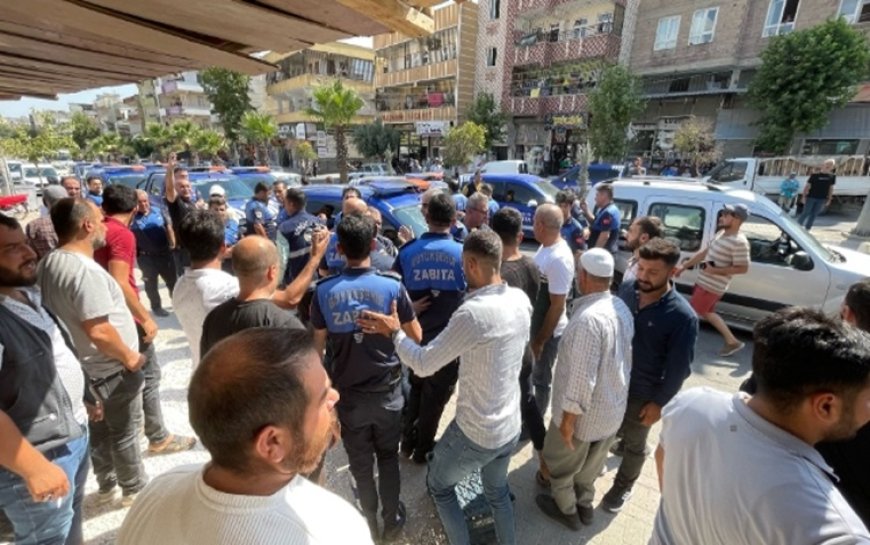 Urfa’da zabıta ile seyyar satıcı arasında kavga: Çok sayıda yaralı