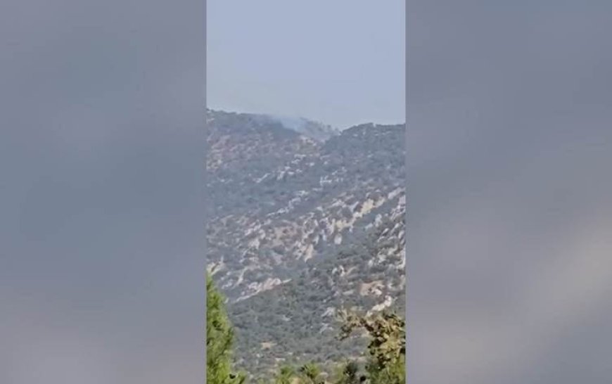 TSK'ye ait savaş uçakları Duhok'ta dağlık alanları bombaladı