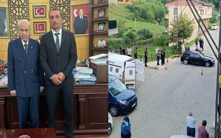 MHP'li başkan silahlı saldırıda öldürüldü