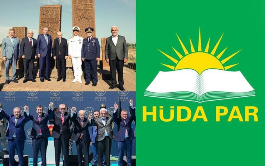 HÜDA PAR bu fotoğrafı eleştirenlere cevap verdi: Ne kadar boş beleş tayfa varsa...