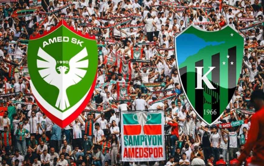 Amedspor maçı için ‘maskeli balo’ diyen Kocaelispor’a yanıt!