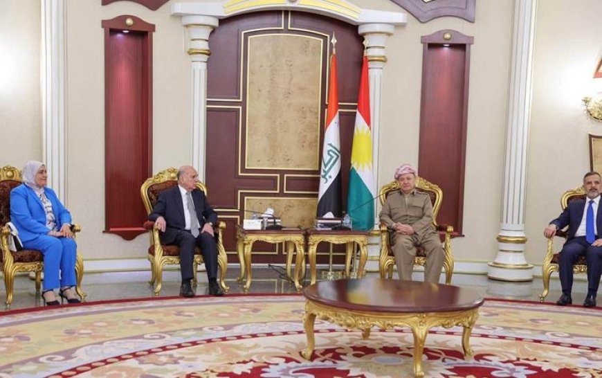 Başkan Barzani'den Bağdat heyetine: Diyalog ve uzlaşı için irade olmalı