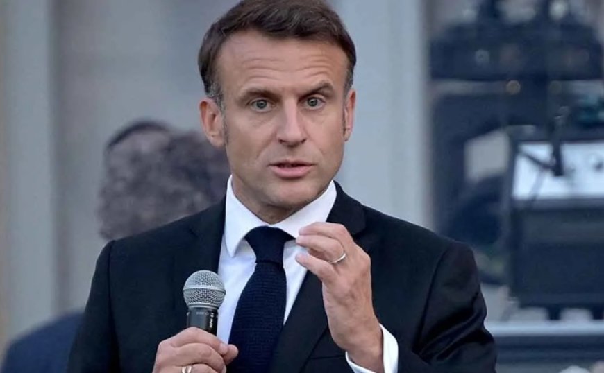 Macron, İsrail'e silah sevkiyatının durdurulması için çağrı yaptı