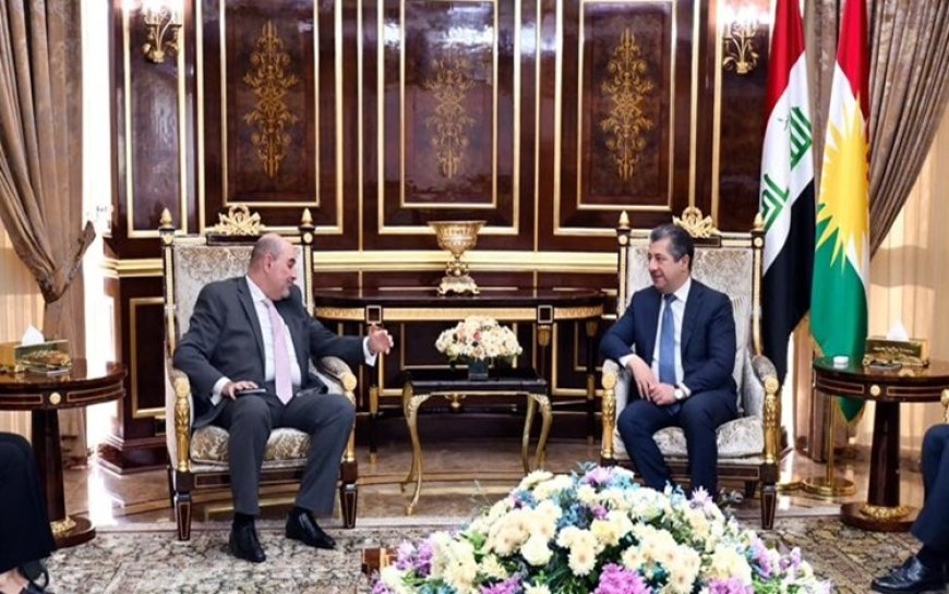 Mesrur Barzani, Mısır’ın yeni Erbil Başkonsolosunu kabul etti