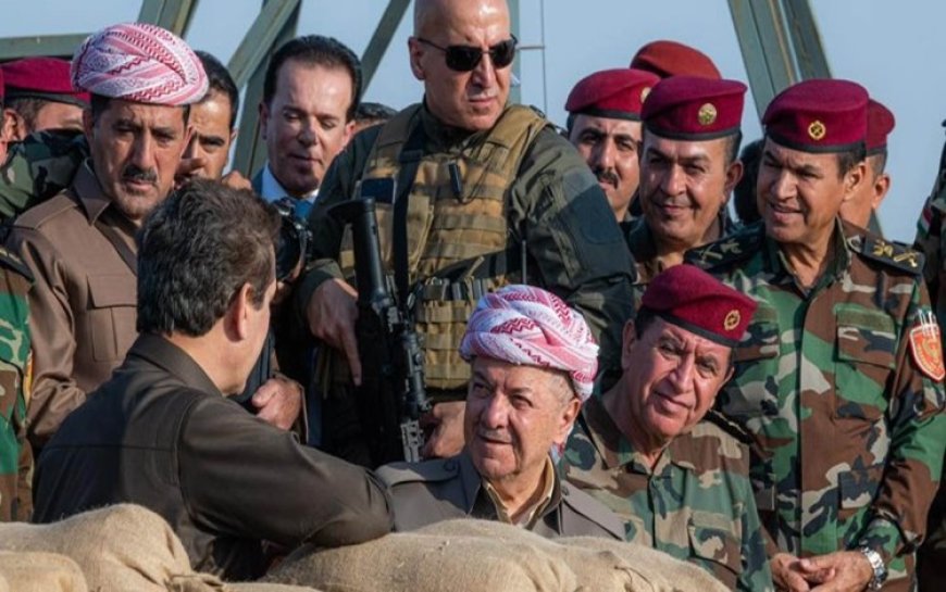 Başkan Barzani Peşmerge mevzilerini ziyaret etti