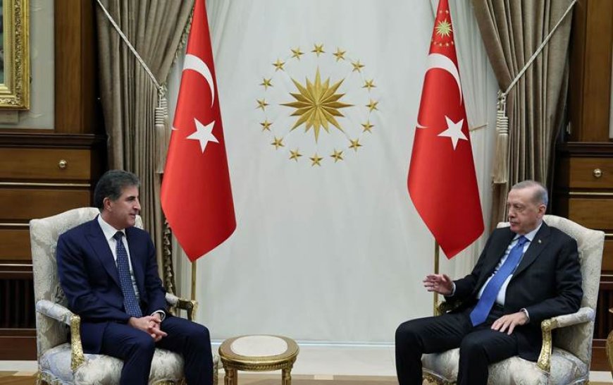 Erdoğan ve Neçirvan Barzani’den ‘barış için ortak çaba’ mesajı