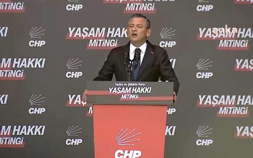 CHP’den İstanbul’da ‘şiddet’ karşıtı miting